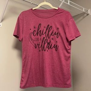 Wear to Disney! Chillin’ like a villain shirt